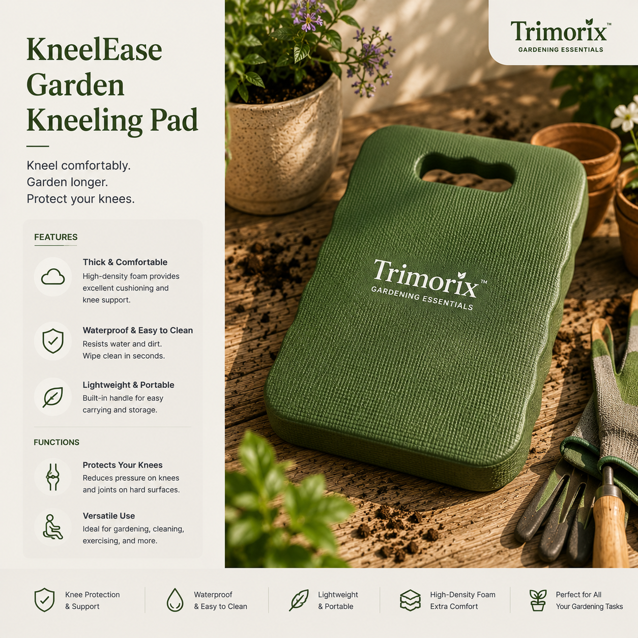KneelEase Garden Kneeling Pad